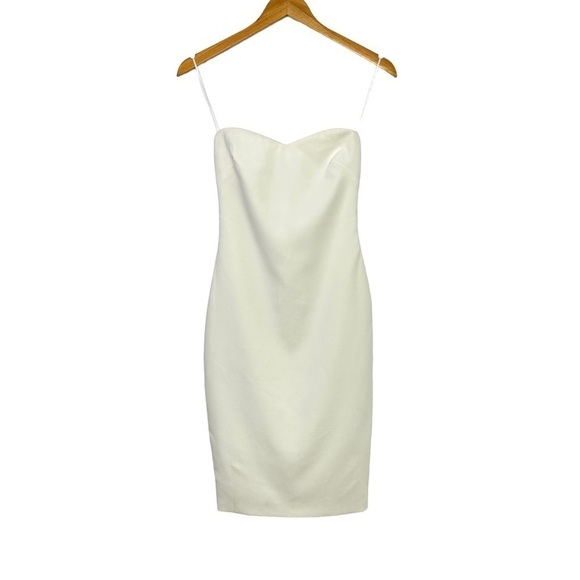 Likely Dresses & Skirts - Likely Womens Laurens Strapless Bodycon Dress Sz 0 White Sweetheart Neckline